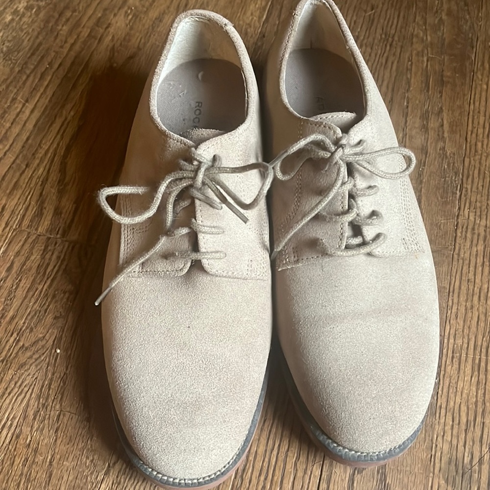 Rockport suede derbys